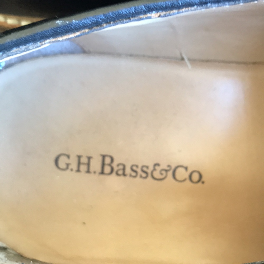 BASS GIDEON OXFORDS WITH GUM SOLE BLACK - Picture 5 of 7